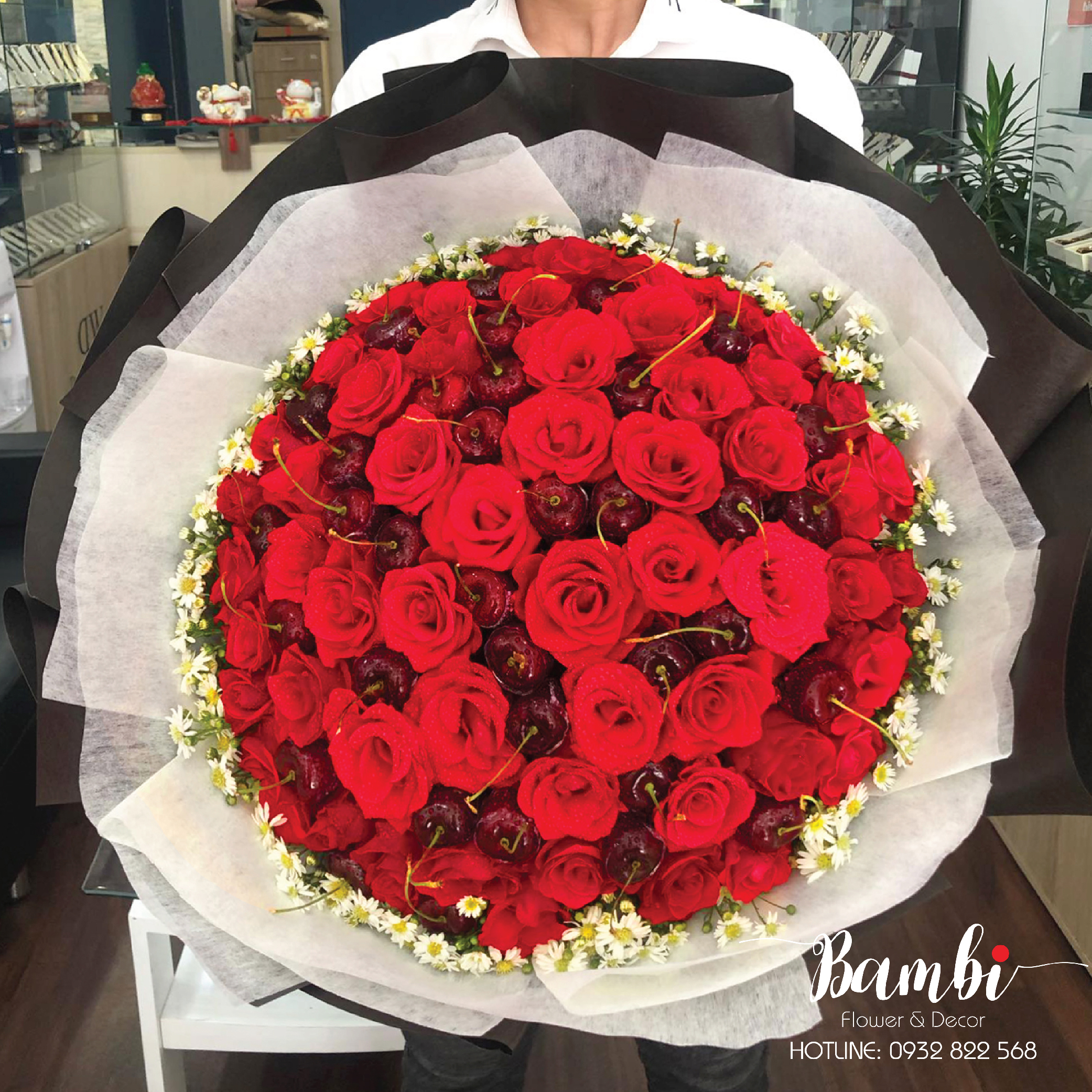 Cherry hồng thạch thảo - sự tinh khôi của nàng